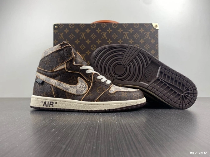 Bmlin Shoes Jordan Air x LV OFF-WHITE 1 0817
